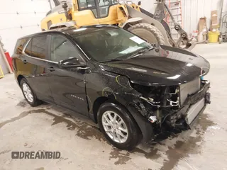 2022 Chevrolet Equinox LT with VIN 3GNAXKEV9NL106447, listed as a IAAI auction lot 41914502 with 34,715 mi miles and . Bid and sale history available at DreamBid. Image 1.