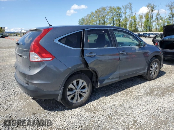 2013 Honda CR-V EX with VIN 5J6RM4H57DL002586, listed as a Copart auction lot 54277565 with 129,164 mi miles and Salvage Title. Bid and sale history available at carsss.com. Image 3.