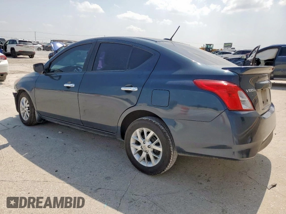2017 Nissan Versa SV z VIN 3N1CN7AP2HL857375, wystawiony jako Copart lot #57678945 z przebiegiem 106 571 mil mil oraz Szkoda całkowita • Salvage title. Historia ofert i sprzedaży dostępna na DreamBid. Obrazek 2.