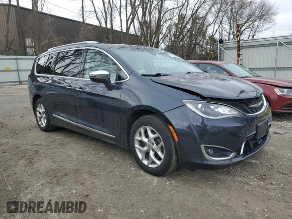 2020 Chrysler Pacifica Limited with VIN 2C4RC1GG5LR163048, listed as a Copart auction lot 47285625 with 129,828 mi miles and Salvage title. Bid and sale history available at DreamBid. Image 4.