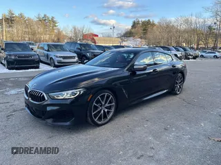 2020 BMW 8 Series M850i with VIN WBAGV8C08LBP48642, listed as a IAAI auction lot 41346377 with 141,651 mi miles. Bid and sale history available at carsss.com. Image 2.