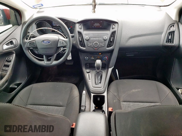 2018 Ford Focus SE with VIN 1FADP3F26JL302454, listed as a Copart auction lot 57023535 with 45,592 mi miles and Salvage title. Bid and sale history available at DreamBid. Image 8.