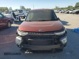 2020 Kia Soul LX with VIN KNDJ23AUXL7122250, listed as a Copart auction lot 75156234 with 55,572 mi miles and Salvage Title. Bid and sale history available at carsss.com. Image 5.
