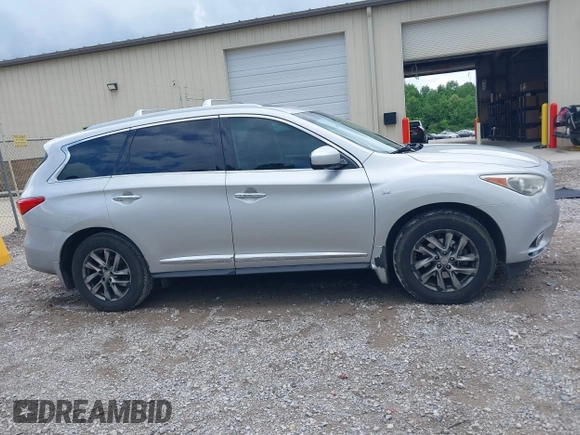 2014 Infiniti QX60 with VIN 5N1AL0MN2EC553994, listed as a IAAI auction lot 42251356 with 168,277 mi miles and . Bid and sale history available at DreamBid. Image 13.