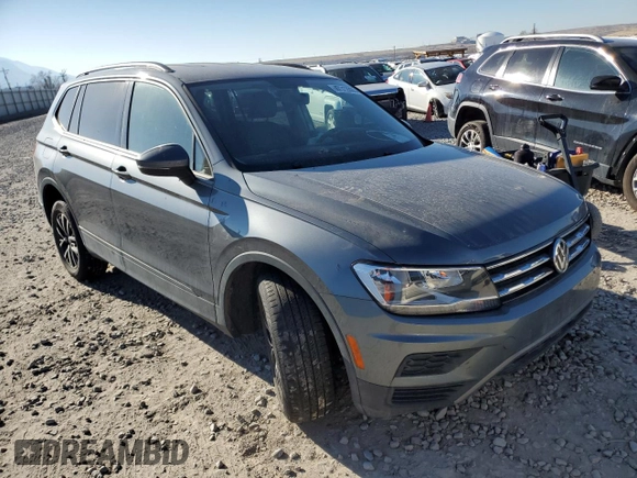 2021 Volkswagen Tiguan S with VIN 3VV0B7AXXMM082158, listed as a Copart auction lot 47312895 with 37,776 mi miles and Salvage title. Bid and sale history available at DreamBid. Image 4.