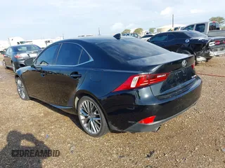 2014 Lexus IS 250 with VIN JTHBF1D24E5025937, listed as a IAAI auction lot 41902832 with 132,290 mi miles and . Bid and sale history available at DreamBid. Image 3.