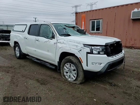 2023 Nissan Frontier SV with VIN 1N6ED1FK6PN641365, listed as a Copart auction lot 86565574 with 18,968 mi miles and Salvage Title. Bid and sale history available at carsss.com. Image 10.