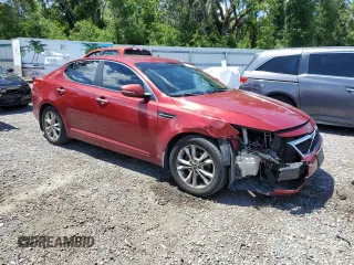 2011 Kia Optima EX z VIN KNAGN4A74B5119658, wystawiony jako Copart lot #56849105 z przebiegiem 117 269 mil mil oraz Szkoda całkowita • Salvage title. Historia ofert i sprzedaży dostępna na DreamBid. Obrazek 4.