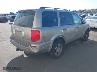 2003 Honda Pilot EX with VIN 2HKYF18433H525852, listed as a IAAI auction lot 41845083 with 281,284 mi miles. Bid and sale history available at carsss.com. Image 4.