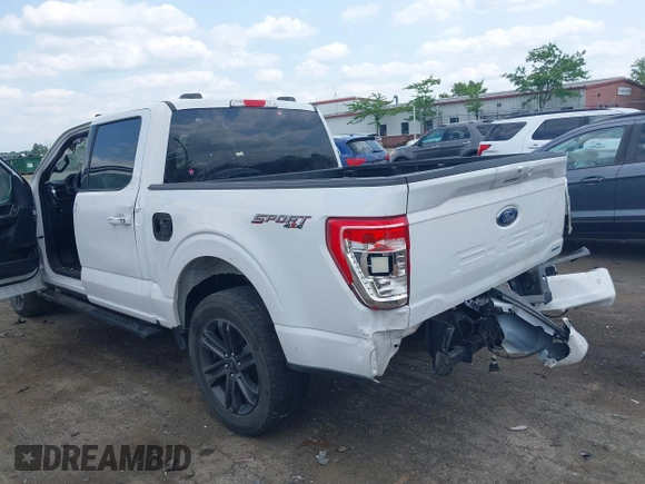 2022 Ford F-150 XL z VIN 1FTEW1EP1NKD75438, wystawiony jako IAAI lot #42476721 z przebiegiem 47 812 mil mil oraz . Historia ofert i sprzedaży dostępna na DreamBid. Obrazek 6.