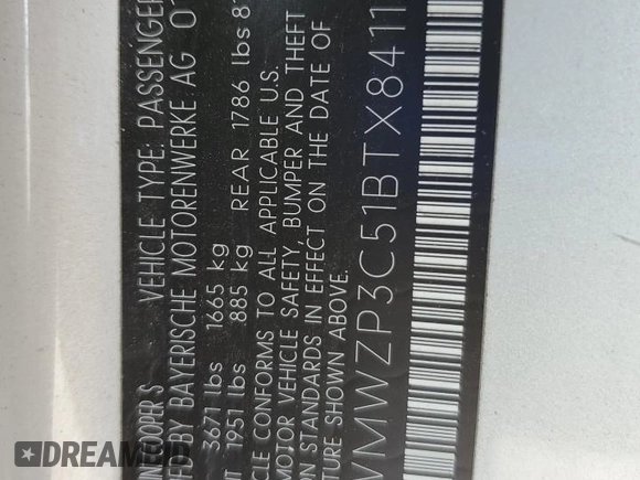 2011 MINI Convertible S z VIN WMWZP3C51BTX84117, wystawiony jako Copart lot #57636385 z przebiegiem 130 700 mil mil oraz Szkoda całkowita • Salvage title. Historia ofert i sprzedaży dostępna na DreamBid. Obrazek 12.