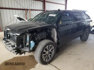 2016 GMC Yukon XL SLE with VIN 1GKS2FKC3GR165256, listed as a Copart auction lot 48714424 with 91,614 mi miles and Salvage Title. Bid and sale history available at carsss.com. Image 1.