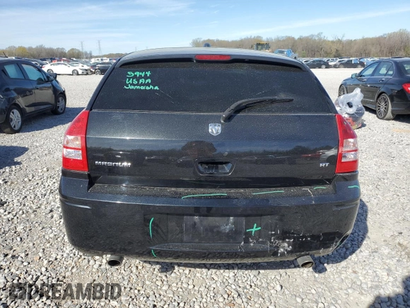2005 Dodge Magnum RT z VIN 2D4GV58275H654499, wystawiony jako Copart lot #49822415 z przebiegiem 119 712 mil mil oraz Szkoda całkowita • Salvage title. Historia ofert i sprzedaży dostępna na DreamBid. Obrazek 6.