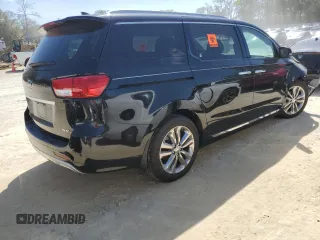 2018 Kia Sedona SX-L with VIN KNDME5C1XJ6351274, listed as a Copart auction lot 48867065 with 66,637 mi miles and Salvage Title. Bid and sale history available at carsss.com. Image 3.