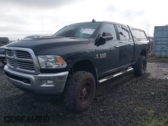 2017 Ram 2500 Big Horn with VIN 3C6UR5DL5HG658064, listed as a IAAI auction lot 41311228 with 1 mi miles. Bid and sale history available at carsss.com. Image 2.