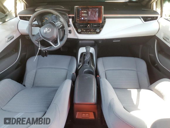 2023 Toyota Corolla Hybrid LE with VIN JTDBCMFE0PJ009313, listed as a Copart auction lot 46542735 with 74,526 mi miles and Non Repairable. Bid and sale history available at carsss.com. Image 8.