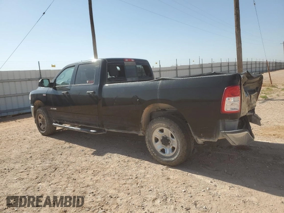 2021 Ram 2500 Tradesman with VIN 3C6UR5HJ2MG675617, listed as a Copart auction lot 52538045 with 109,900 mi miles and Salvage title. Bid and sale history available at DreamBid. Image 2.