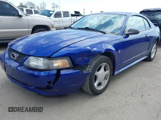 2003 Ford Mustang Standard with VIN 1FAFP40483F339824, listed as a IAAI auction lot 41824009 with 607,400 mi miles. Bid and sale history available at carsss.com. Image 2.