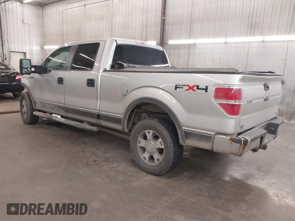 2010 Ford F-150 XL with VIN 1FTFW1EV9AFB33146, listed as a IAAI auction lot 41702656 with 232,272 mi miles. Bid and sale history available at carsss.com. Image 3.