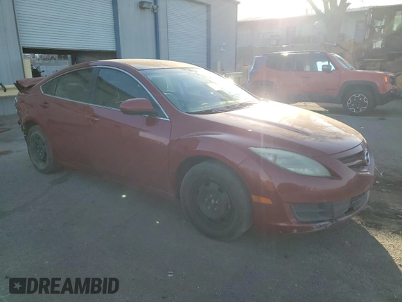 2010 Mazda 6 i Sport with VIN 1YVHZ8BH3A5M39864, listed as a Copart auction lot 55102725 with 173,548 mi miles and Salvage title. Bid and sale history available at DreamBid. Image 4.