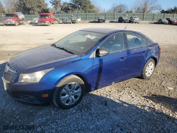 2013 Chevrolet Cruze LS with VIN 1G1PB5SH6D7283566, listed as a Copart auction lot 87773535 with NaN miles and Salvage Title. Bid and sale history available at carsss.com. Image 1.