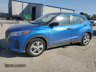 2021 Nissan Kicks S with VIN 3N1CP5BV1ML565674, listed as a Copart auction lot 46904575 with 69,951 mi miles and Salvage Title. Bid and sale history available at carsss.com. Image 1.