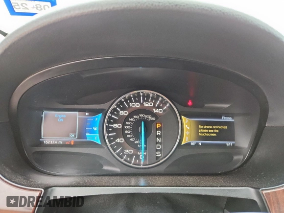 2013 Ford Edge Limited with VIN 2FMDK3KC5DBA98270, listed as a Copart auction lot 56904285 with 157,174 mi miles and Salvage title. Bid and sale history available at DreamBid. Image 9.