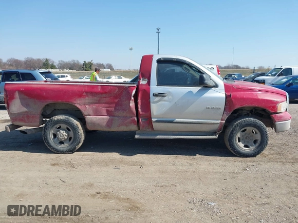 2005 Dodge Ram 2500 SLT with VIN 3D7KS26CX5G750448, listed as a IAAI auction lot 41790920 with 194,398 mi miles. Bid and sale history available at carsss.com. Image 13.