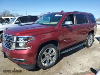 2016 Chevrolet Tahoe LTZ with VIN 1GNSKCKC9GR467426, listed as a Copart auction lot 47196765 with 0 mi miles and Non Repairable. Bid and sale history available at carsss.com. Image 1.