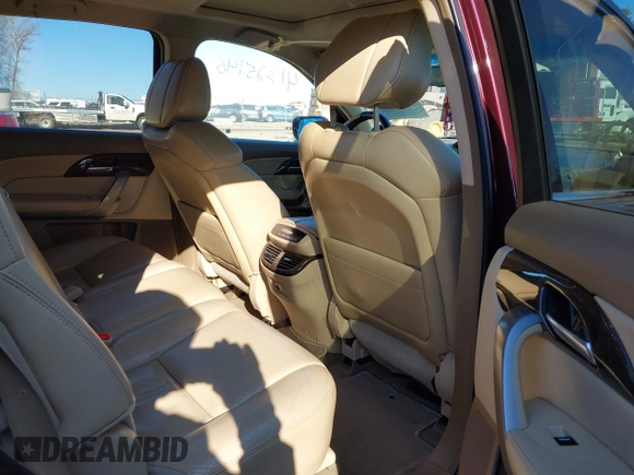 2013 Acura MDX with VIN 2HNYD2H29DH506219, listed as a IAAI auction lot 41325146 with 200,245 mi miles. Bid and sale history available at carsss.com. Image 8.