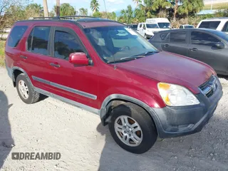 2002 Honda CR-V EX with VIN SHSRD78892U003961, listed as a IAAI auction lot 40745925 with 1 mi miles. Bid and sale history available at carsss.com. Image 1.