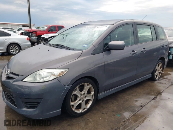 2010 Mazda 5 Sport z VIN JM1CR2W37A0387373, wystawiony jako IAAI lot #42356053 z przebiegiem 130 913 mil mil oraz . Historia ofert i sprzedaży dostępna na DreamBid. Obrazek 2.