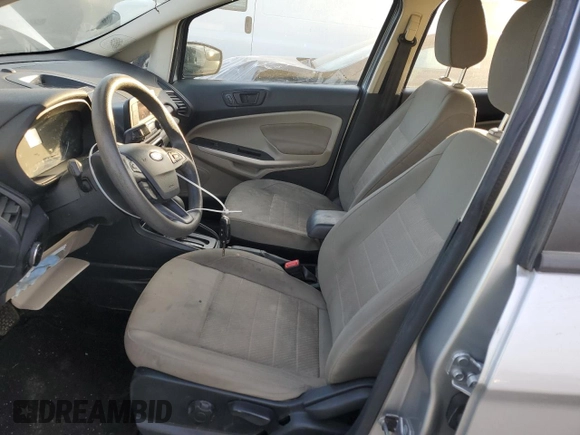 2021 Ford EcoSport S with VIN MAJ3S2FE3MC438625, listed as a Copart auction lot 85929604 with 49,158 mi miles and Salvage Title. Bid and sale history available at DreamBid. Image 7.