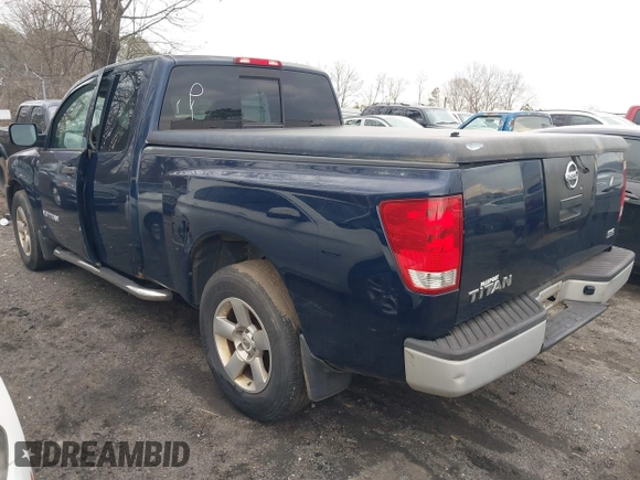2008 Nissan Titan SE with VIN 1N6AA06A08N306824, listed as a IAAI auction lot 41407249 with Not Provided miles. Bid and sale history available at carsss.com. Image 3.