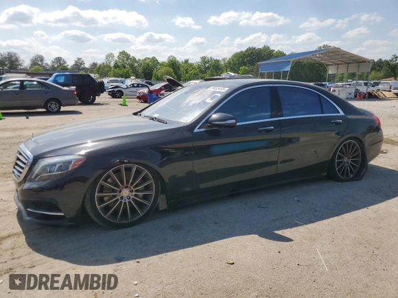 2014 Mercedes-Benz S S 550 with VIN WDDUG8CB7EA039460, listed as a Copart auction lot 53683405 with 126,293 mi miles and Clean Title. Bid and sale history available at carsss.com. Image 1.