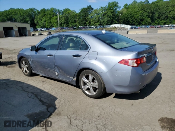 2011 Acura TSX with VIN JH4CU2F64BC001578, listed as a Copart auction lot 61775175 with 158,124 mi miles and Clean title. Bid and sale history available at DreamBid. Image 2.