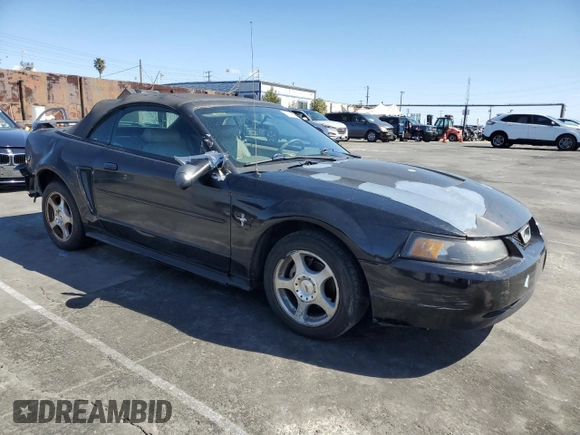 2003 Ford Mustang Deluxe with VIN 1FAFP44423F401048, listed as a Copart auction lot 49631185 with 177,399 mi miles and Clean title. Bid and sale history available at DreamBid. Image 4.