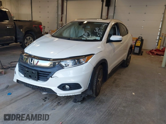 2022 Honda HR-V EX-L with VIN 3CZRU6H73NM758171, listed as a IAAI auction lot 41630669 with 29,391 mi miles. Bid and sale history available at carsss.com. Image 16.