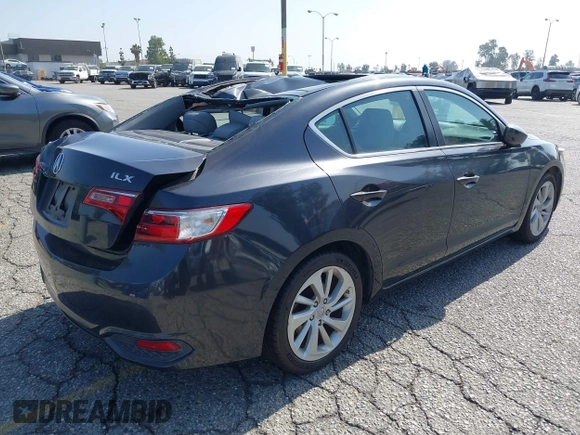 2016 Acura ILX Premium with VIN 19UDE2F72GA002955, listed as a IAAI auction lot 42533090 with 86,349 mi miles and . Bid and sale history available at DreamBid. Image 4.