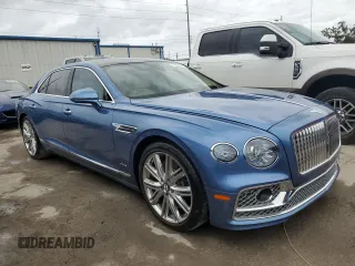 2023 Bentley Flying Spur with VIN SCBBR6ZG5PC008320, listed as a Copart auction lot 77650994 with Not provided miles and Non repairable. Bid and sale history available at DreamBid. Image 4.