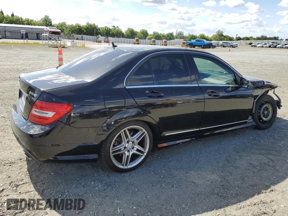 2013 Mercedes-Benz C 300 Sport with VIN WDDGF8AB1DR258319, listed as a Copart auction lot 56580615 with 212,921 mi miles and Clean Title. Bid and sale history available at DreamBid. Image 3.