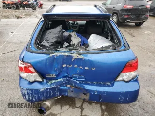 2004 Subaru Impreza Wagon (Natl) WRX Sport with VIN JF1GG29694G807410, listed as a Copart auction lot 86346434 with 0 mi miles and Salvage Title. Bid and sale history available at carsss.com. Image 6.