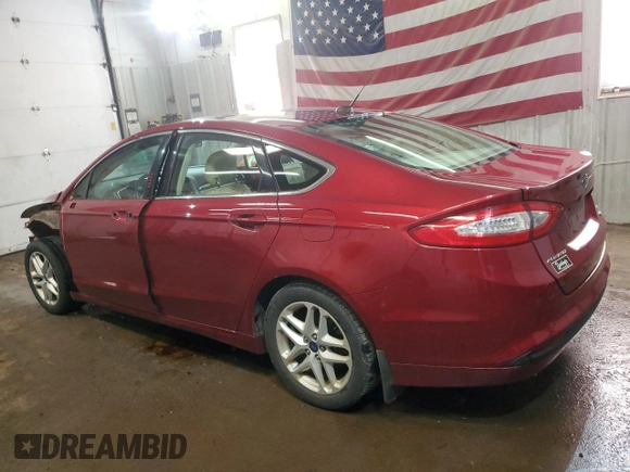 2014 Ford Fusion SE with VIN 3FA6P0HDXER223365, listed as a Copart auction lot 49803155 with 115,657 mi miles and Salvage Title. Bid and sale history available at carsss.com. Image 2.