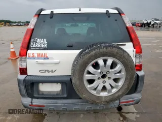 2005 Honda CR-V EX with VIN JHLRD78825C019480, listed as a Copart auction lot 54579275 with 222,220 mi miles and Salvage Title. Bid and sale history available at DreamBid. Image 6.