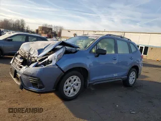2024 Subaru Forester z VIN JF2SKABC0RH499799, wystawiony jako Copart lot #84819144 z przebiegiem 5 331 mil mil oraz Szkoda całkowita • Salvage title. Historia ofert i sprzedaży dostępna na DreamBid. Obrazek 1.