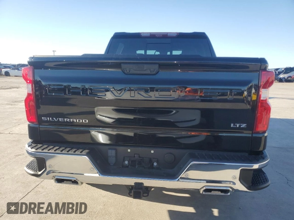 2023 Chevrolet Silverado 1500 LTZ with VIN 3GCUDGE85PG123781, listed as a Copart auction lot 48239425 with 46,606 mi miles and Clean Title. Bid and sale history available at carsss.com. Image 6.