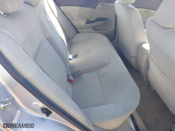 2012 Honda Civic Sdn LX with VIN 19XFB2F51CE098437, listed as a IAAI auction lot 41807527 with 178,169 mi miles. Bid and sale history available at carsss.com. Image 8.
