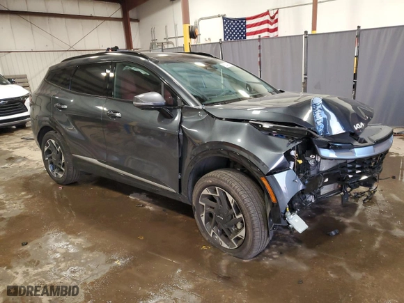 2024 Kia Sportage SX-Prestige with VIN 5XYK5CDF5RG213611, listed as a Copart auction lot 86243934 with 3,961 mi miles and Salvage Title. Bid and sale history available at carsss.com. Image 4.
