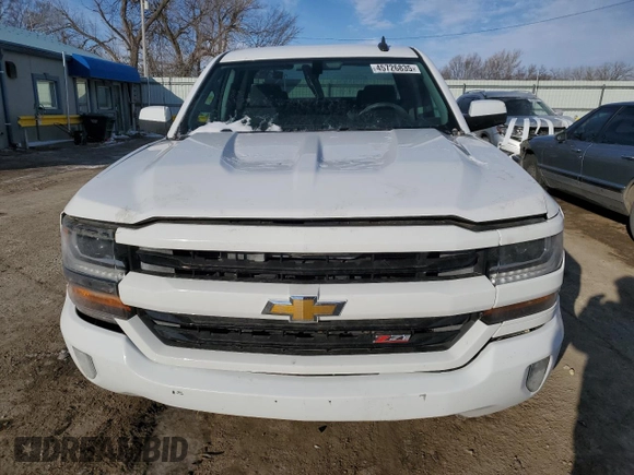 2016 Chevrolet Silverado 1500 LT with VIN 1GCVKREC1GZ160188, listed as a Copart auction lot 45726835 with 159,122 mi miles and Salvage Title. Bid and sale history available at DreamBid. Image 5.