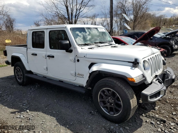 2023 Jeep Gladiator Overland with VIN 1C6HJTFG9PL535396, listed as a Copart auction lot 53423225 with 45,596 mi miles and Non Repairable. Bid and sale history available at carsss.com. Image 4.